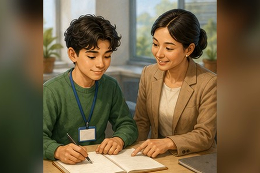 Workbook photo