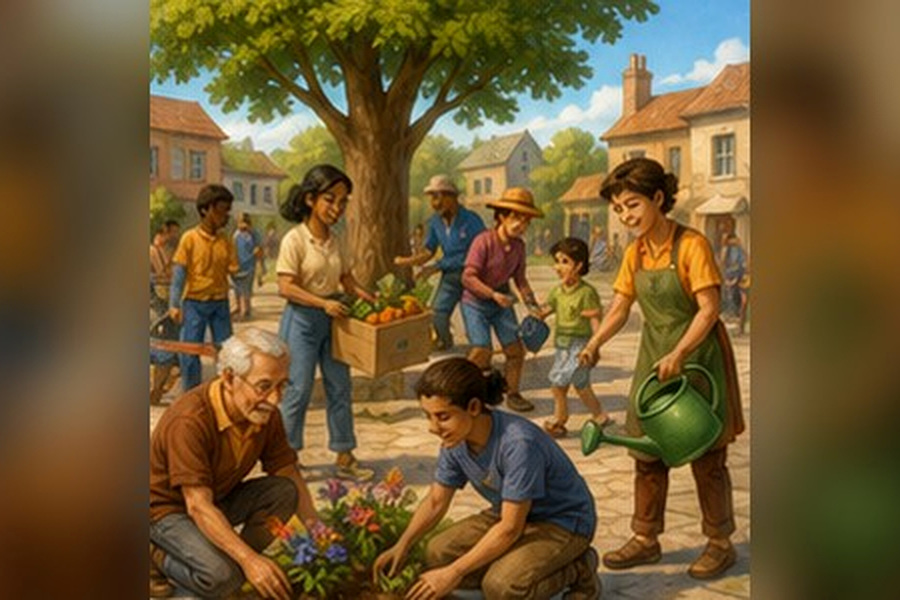 Dialogue scene